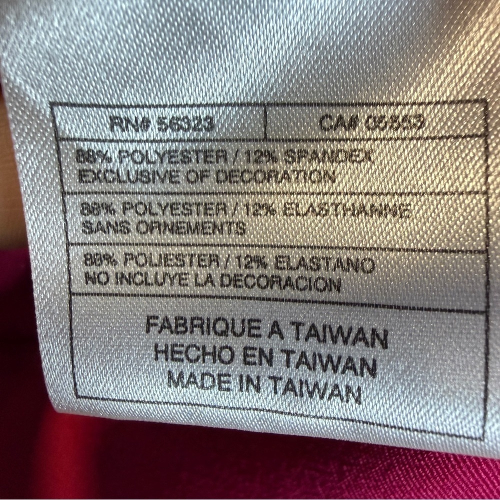 Nike Raspberry Red Dri-Fit Zip-Up Track Jacket | Size Small - Picture 8 of 9